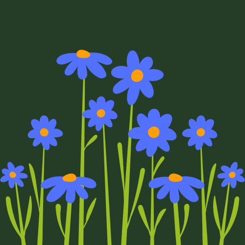 Blue Flowers